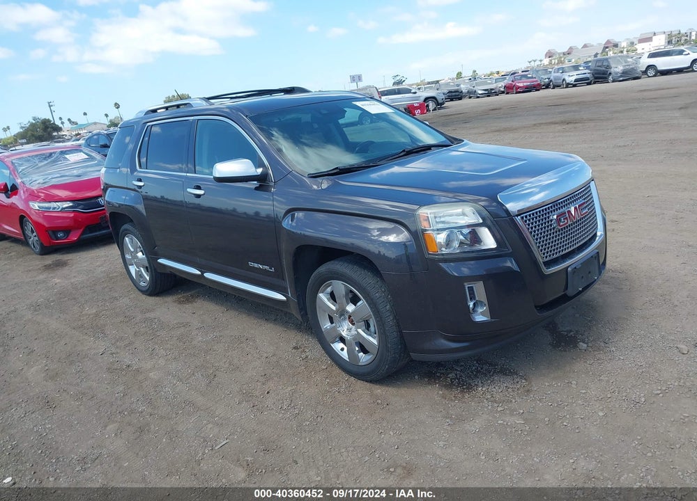 2013 GMC TERRAIN DENALI VIN: 2GKFLYE38D6417080