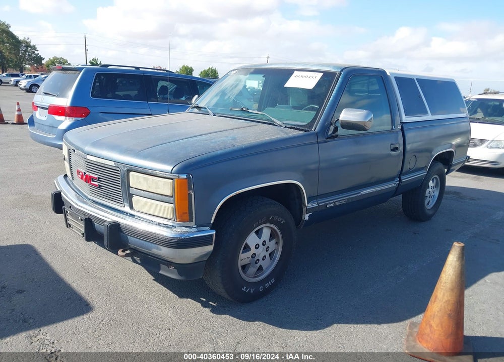 1990 GMC SIERRA K1500 VIN: 1GTDK14K7LZ521701