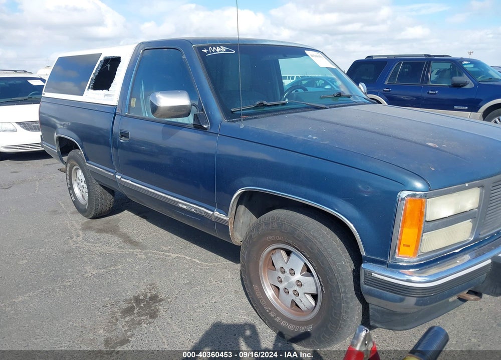 1990 GMC SIERRA K1500 VIN: 1GTDK14K7LZ521701