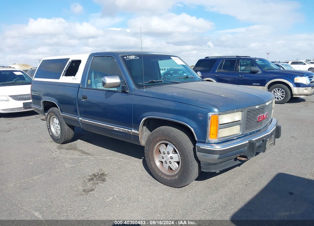 1990 GMC SIERRA K1500 VIN: 1GTDK14K7LZ521701