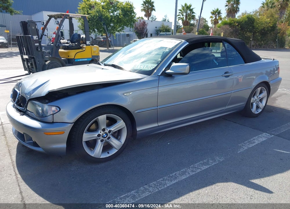 2006 BMW 325CI VIN: WBABW33406PX87987
