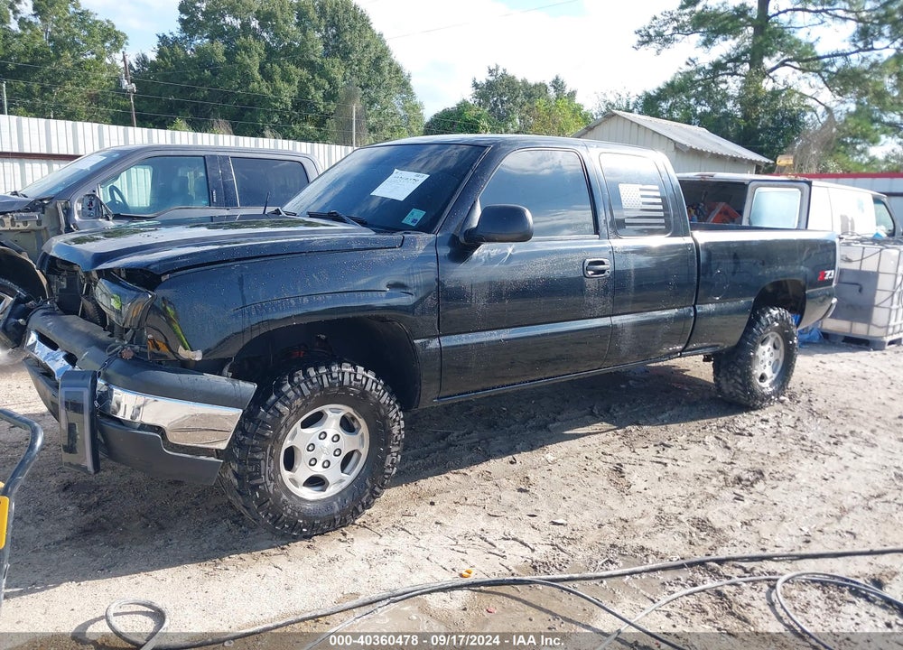 2004 CHEVROLET SILVERADO 1500 Z71 VIN: 1GCEK19TX4E345189