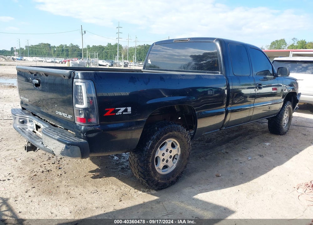 2004 CHEVROLET SILVERADO 1500 Z71 VIN: 1GCEK19TX4E345189
