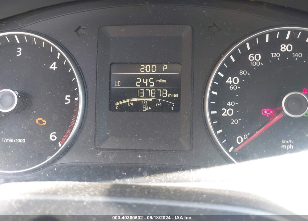 2014 VOLKSWAGEN JETTA 2.0L TDI VIN: 3VWLL7AJ4EM432435