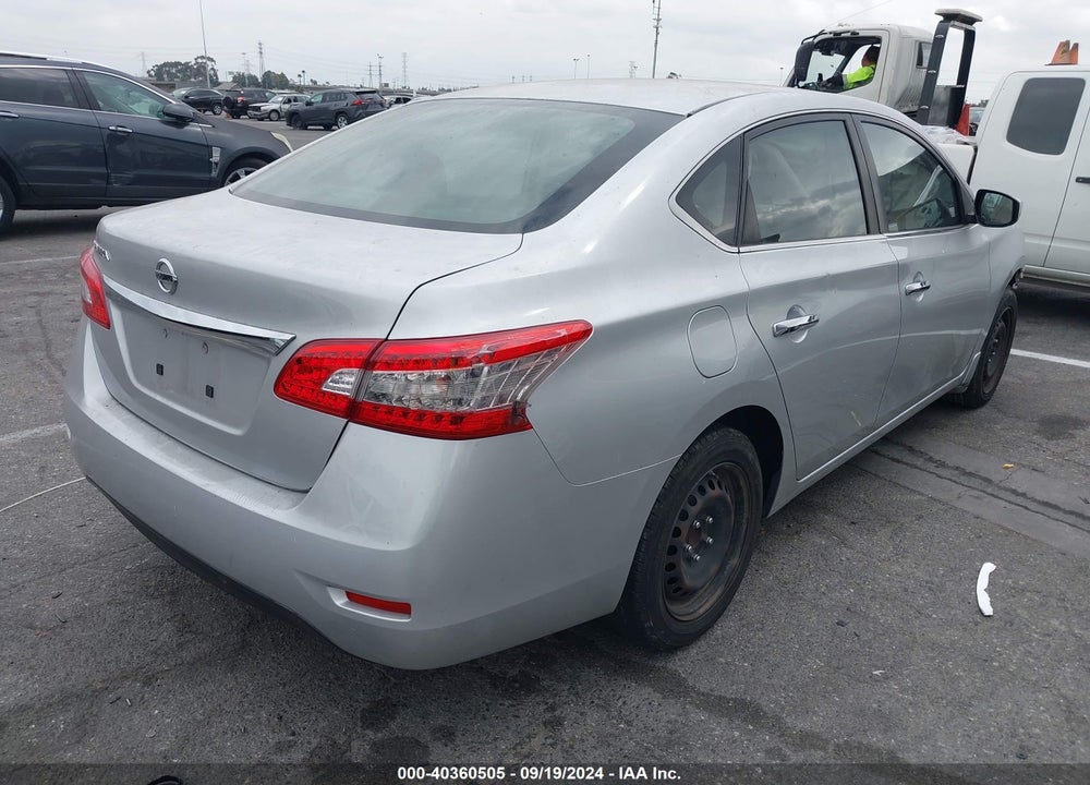 2015 NISSAN SENTRA S VIN: 3N1AB7AP1FY344974