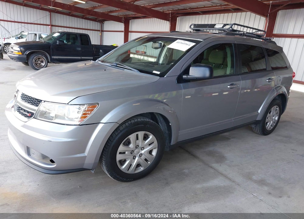 2016 DODGE JOURNEY SE VIN: 3C4PDCABXGT171128