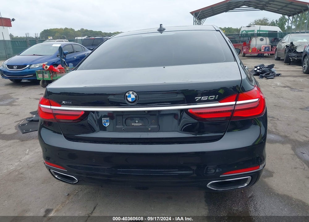 2016 BMW 750I XDRIVE VIN: WBA7F2C52GG418106