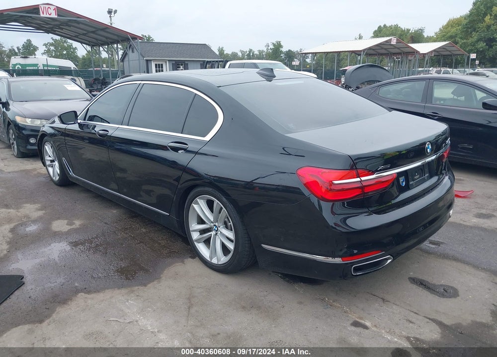 2016 BMW 750I XDRIVE VIN: WBA7F2C52GG418106