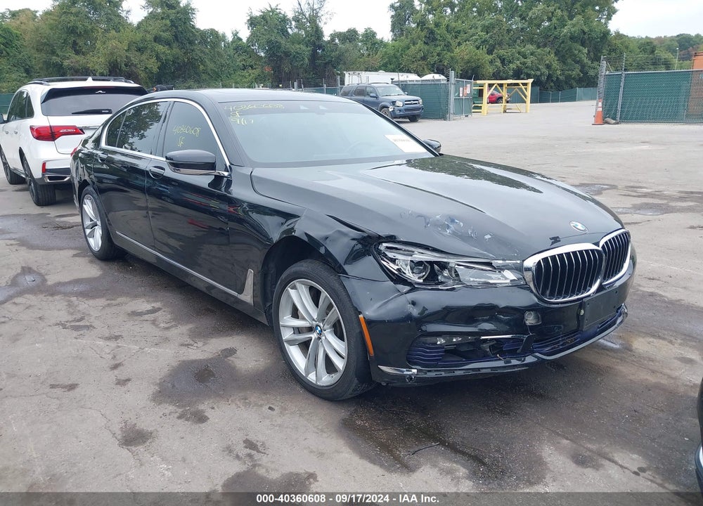 2016 BMW 750I XDRIVE VIN: WBA7F2C52GG418106