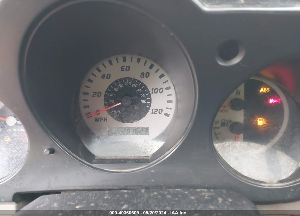 2004 NISSAN FRONTIER XE-V6 VIN: 1N6ED29X44C417791