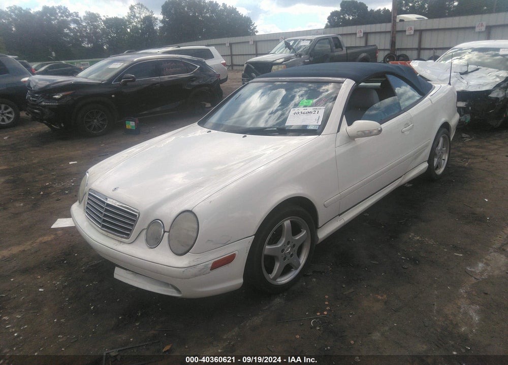 2003 MERCEDES-BENZ CLK 430 VIN: WDBLK70G73T140450
