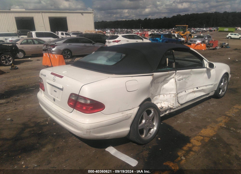 2003 MERCEDES-BENZ CLK 430 VIN: WDBLK70G73T140450