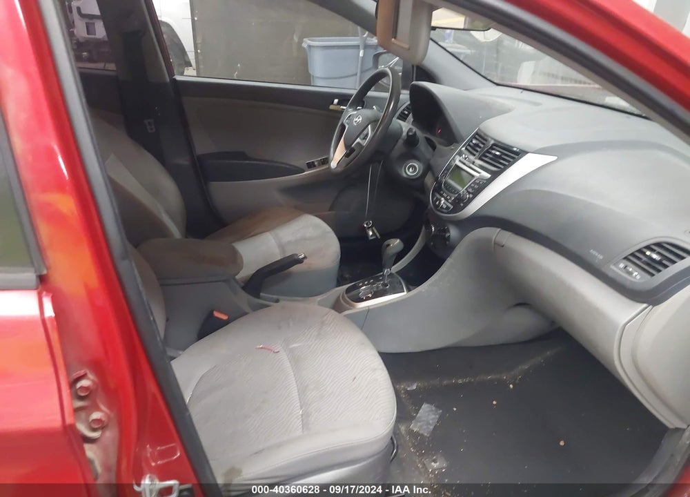 2013 HYUNDAI ACCENT GLS VIN: KMHCU4AE6DU446361