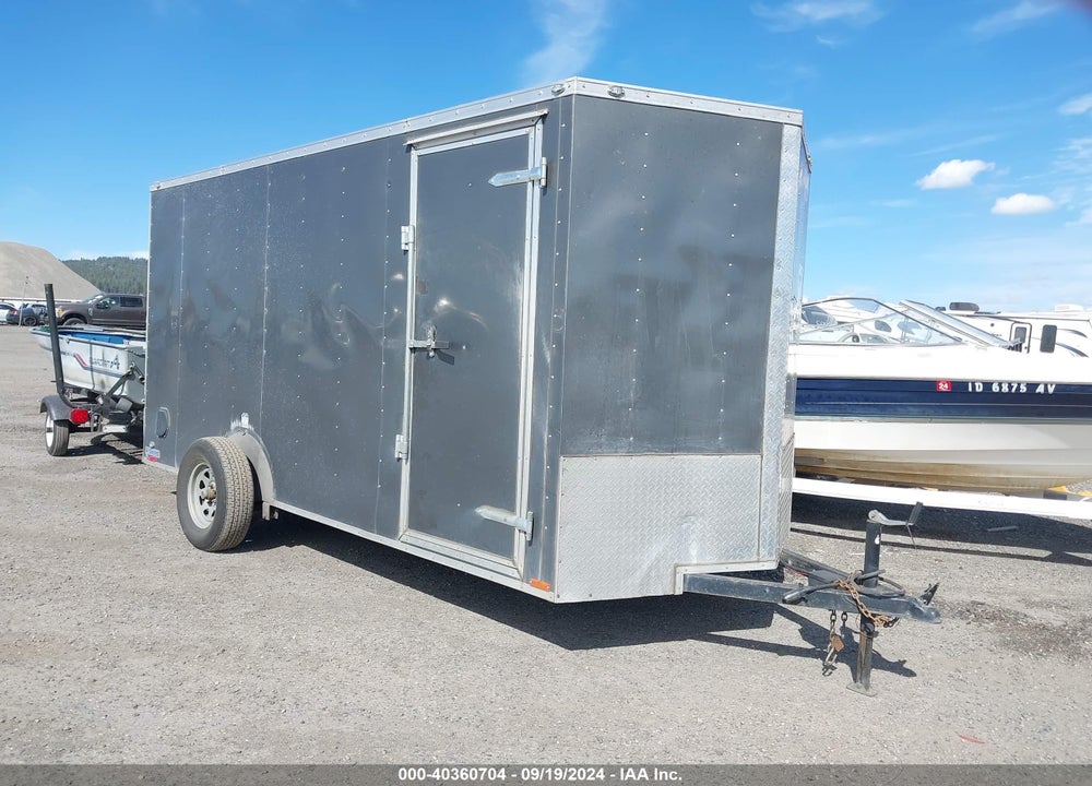 2018 FOREST RIVER 14' VALUE HAULER VIN: 5NHUVH419JF711678