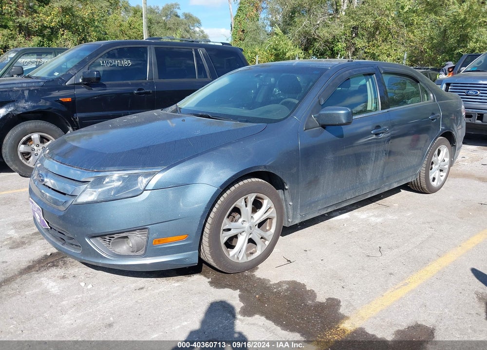 2012 FORD FUSION SE VIN: 3FAHP0HA5CR444822