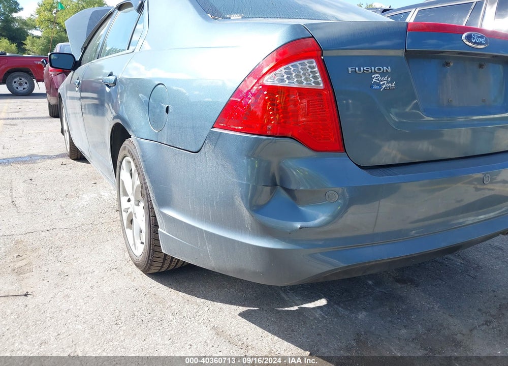 2012 FORD FUSION SE VIN: 3FAHP0HA5CR444822