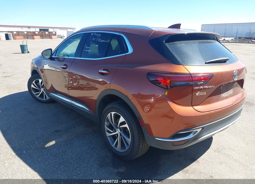 2021 BUICK ENVISION FWD ESSENCE VIN: LRBFZNR44MD178624