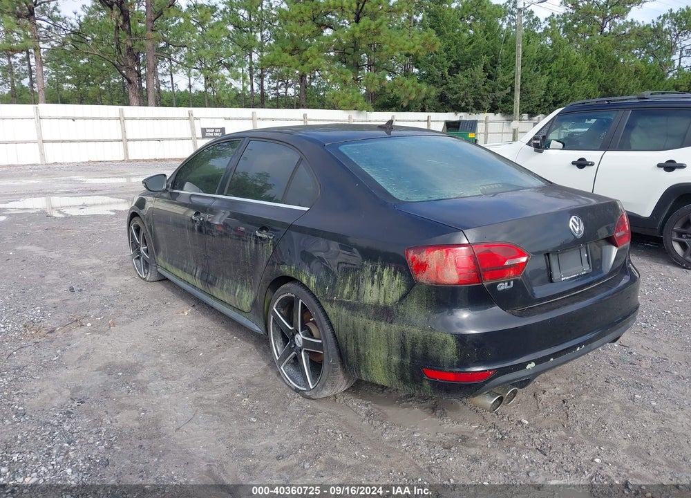 2012 VOLKSWAGEN JETTA GLI VIN: 3VW567AJ8CM100981