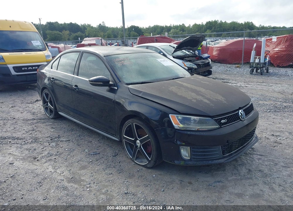2012 VOLKSWAGEN JETTA GLI VIN: 3VW567AJ8CM100981