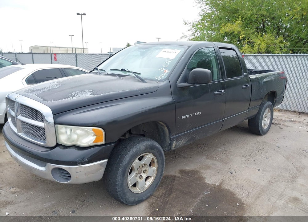 2002 DODGE RAM 1500 ST VIN: 3D7HU18N22G124739