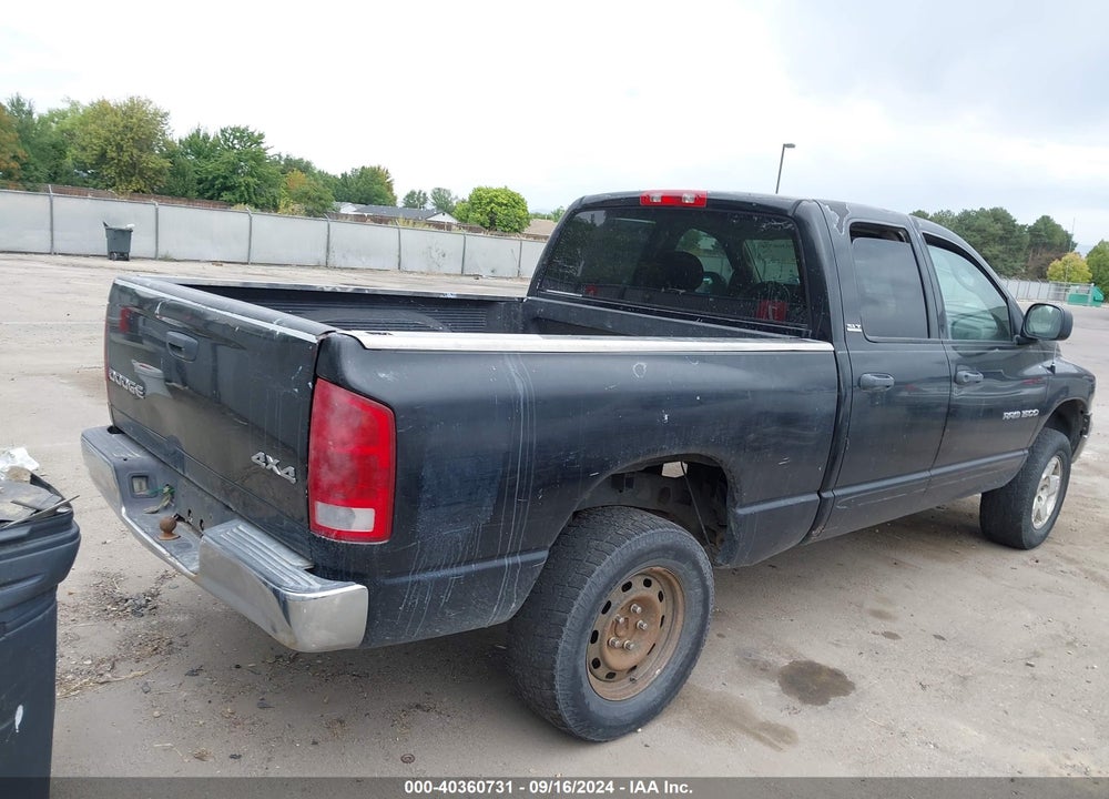 2002 DODGE RAM 1500 ST VIN: 3D7HU18N22G124739