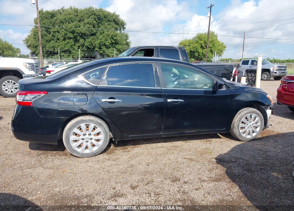 2015 NISSAN SENTRA S VIN: 3N1AB7AP4FY248059