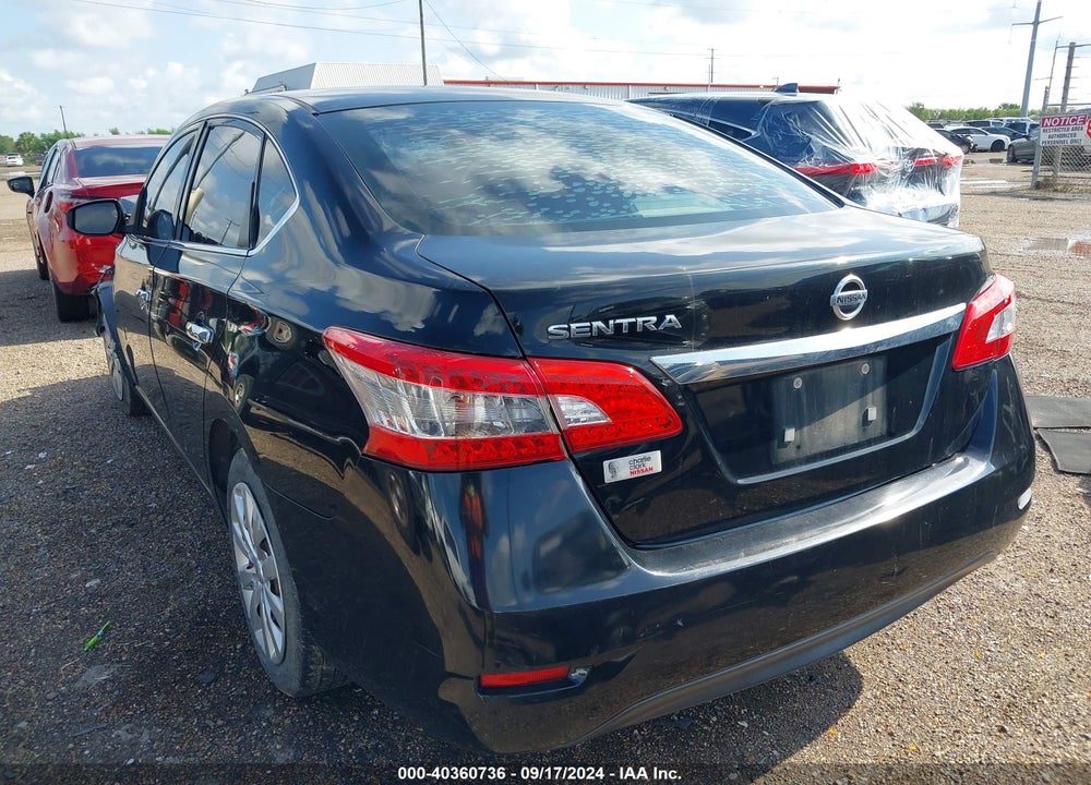 2015 NISSAN SENTRA S VIN: 3N1AB7AP4FY248059