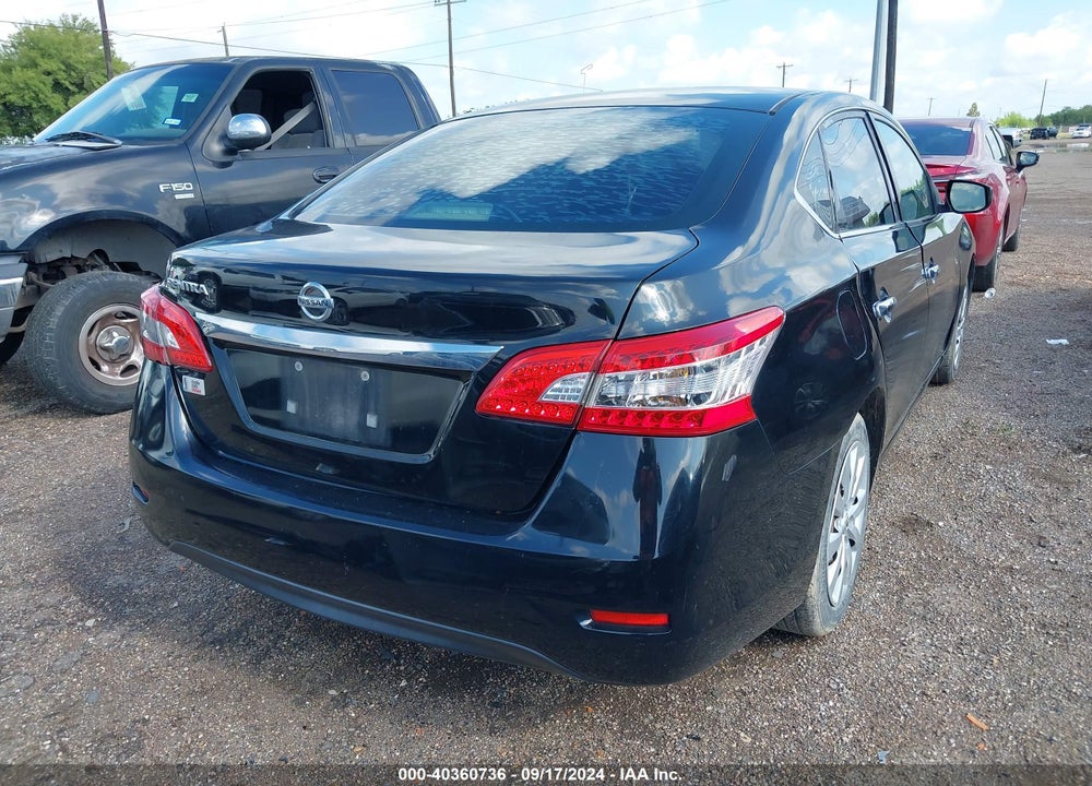2015 NISSAN SENTRA S VIN: 3N1AB7AP4FY248059