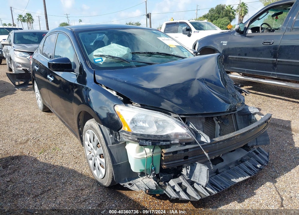 2015 NISSAN SENTRA S VIN: 3N1AB7AP4FY248059