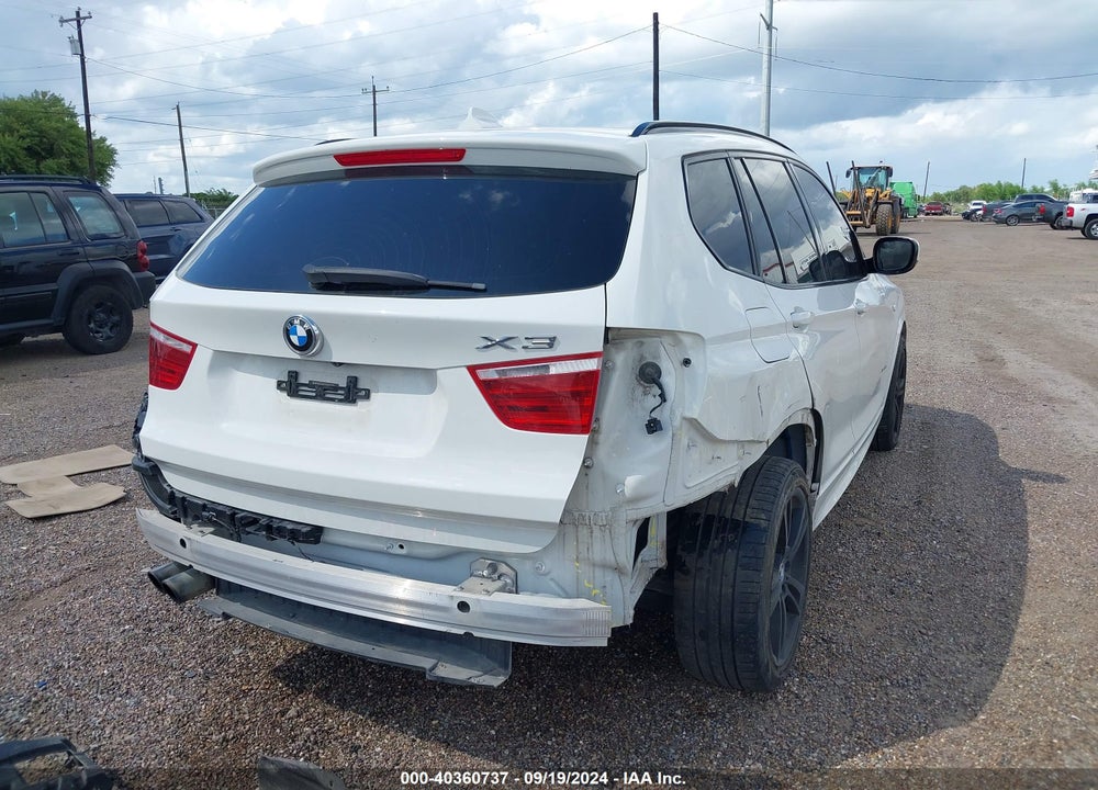 2012 BMW X3 XDRIVE35I VIN: 5UXWX7C58CL975658