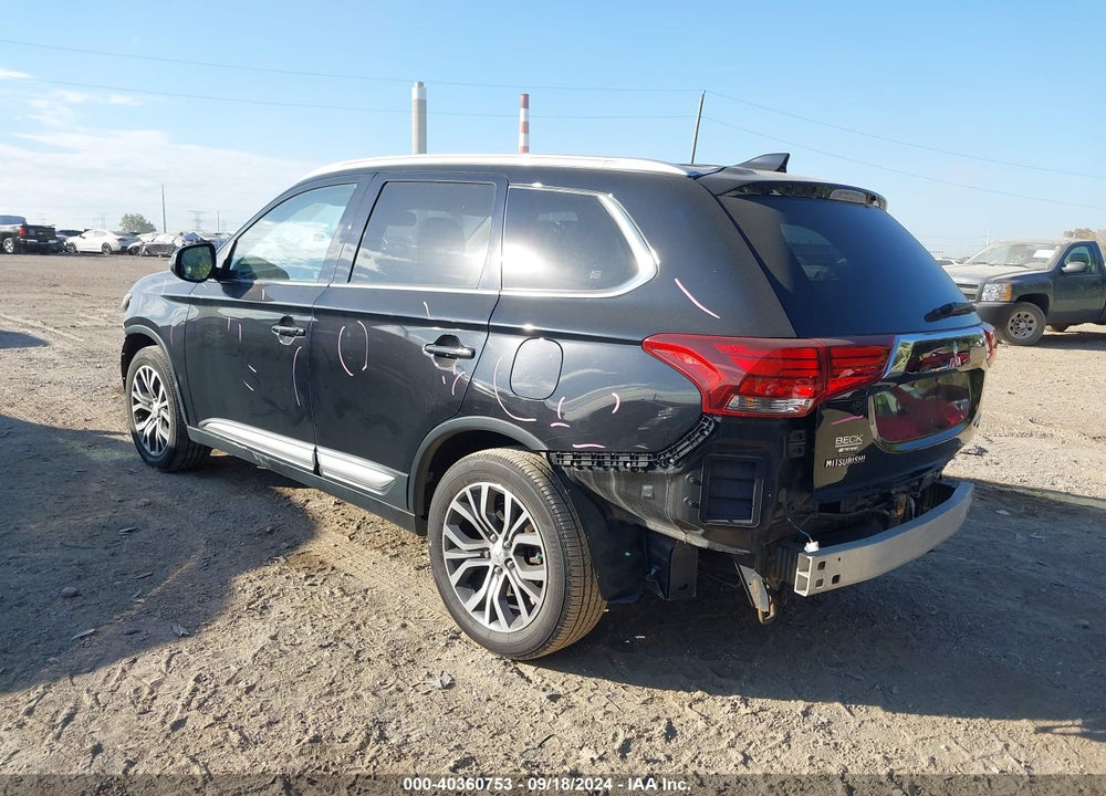2017 MITSUBISHI OUTLANDER SE/SEL VIN: JA4AZ3A39HZ038672