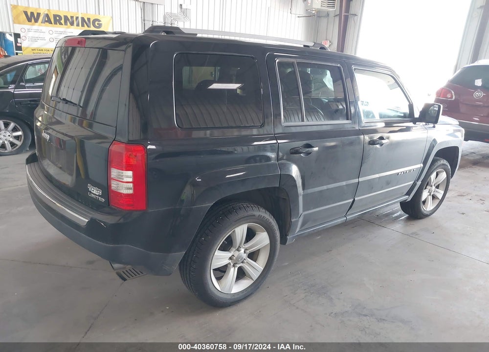2014 JEEP PATRIOT LIMITED VIN: 1C4NJRCB4ED569843