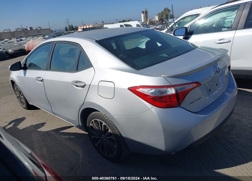 2015 TOYOTA COROLLA S PLUS VIN: 2T1BURHE5FC403021