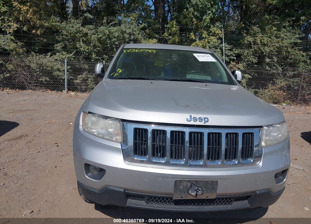 2012 JEEP GRAND CHEROKEE LAREDO VIN: 1C4RJFAG5CC279466