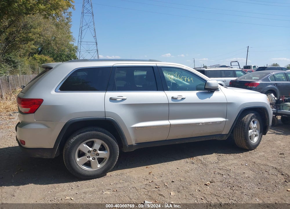 2012 JEEP GRAND CHEROKEE LAREDO VIN: 1C4RJFAG5CC279466
