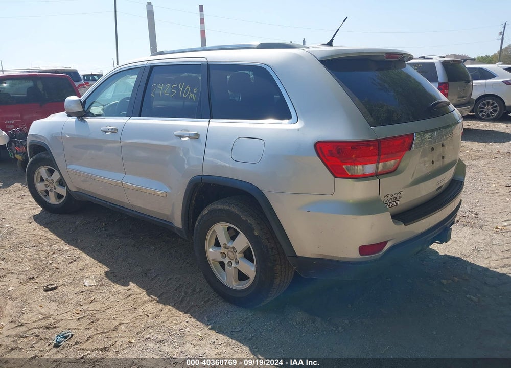 2012 JEEP GRAND CHEROKEE LAREDO VIN: 1C4RJFAG5CC279466