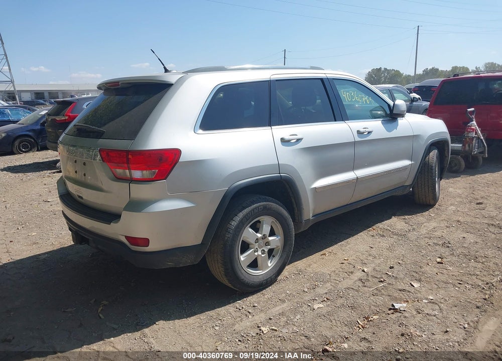 2012 JEEP GRAND CHEROKEE LAREDO VIN: 1C4RJFAG5CC279466