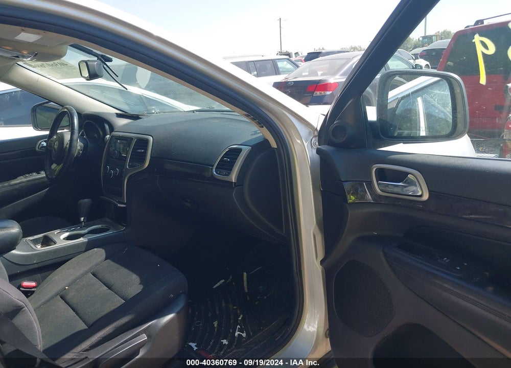 2012 JEEP GRAND CHEROKEE LAREDO VIN: 1C4RJFAG5CC279466