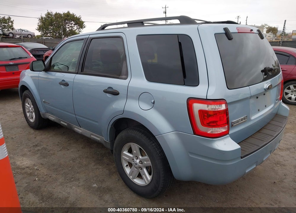 2009 FORD ESCAPE HYBRID LIMITED VIN: 1FMCU49379KA94168