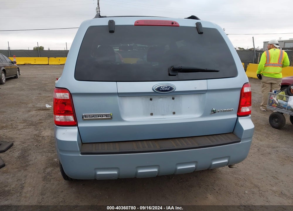 2009 FORD ESCAPE HYBRID LIMITED VIN: 1FMCU49379KA94168