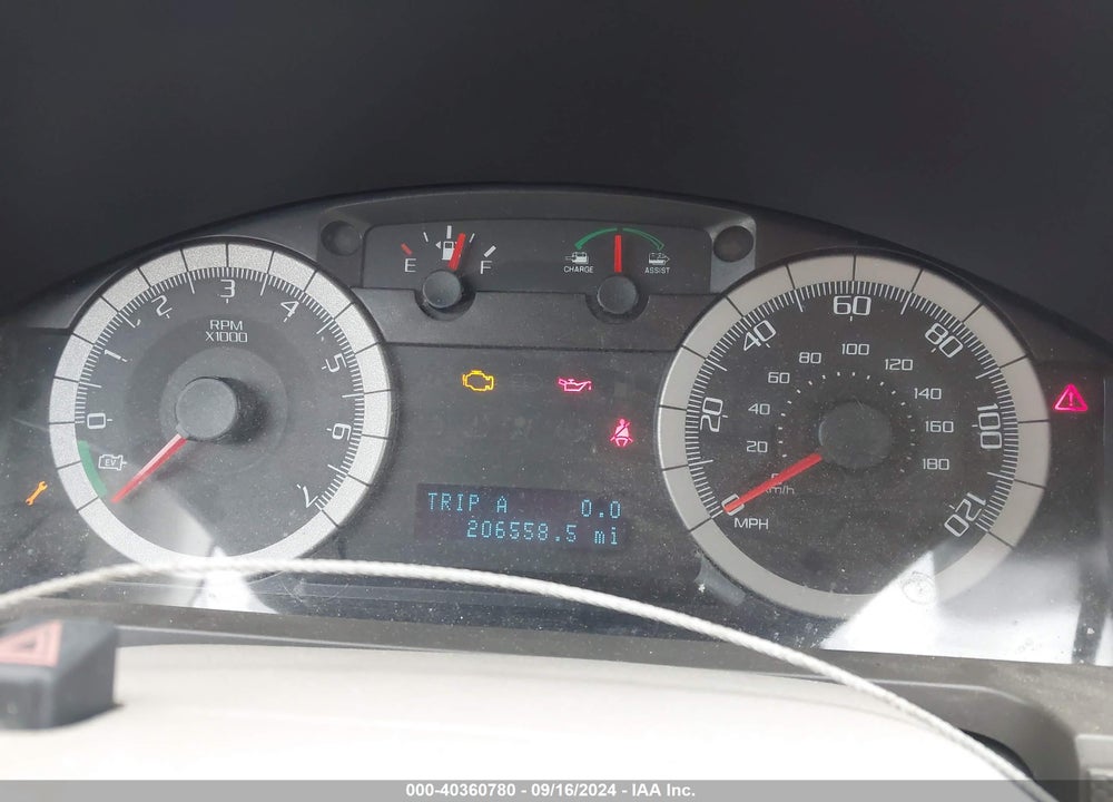 2009 FORD ESCAPE HYBRID LIMITED VIN: 1FMCU49379KA94168