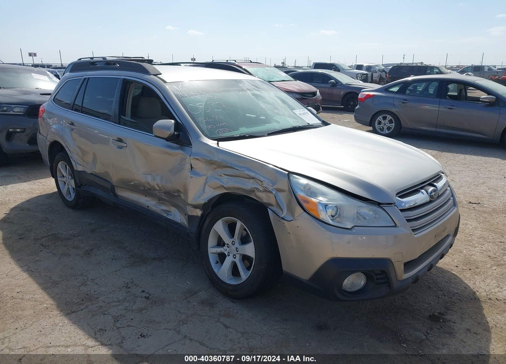 2014 SUBARU OUTBACK 2.5I PREMIUM VIN: 4S4BRCCC3E3310537