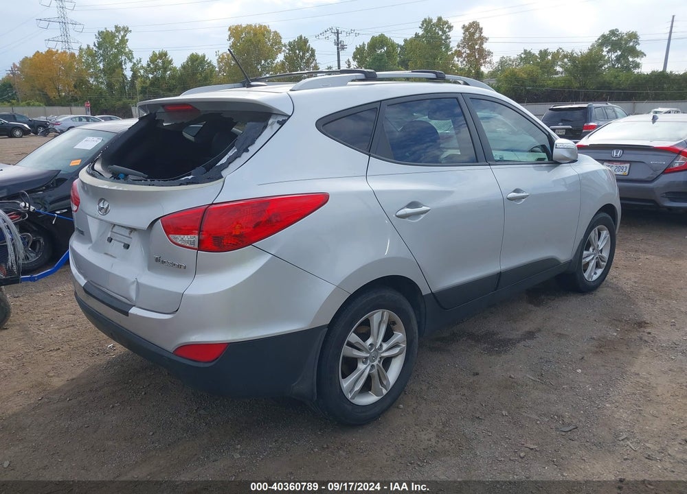 2013 HYUNDAI TUCSON GLS VIN: KM8JU3ACXDU657577