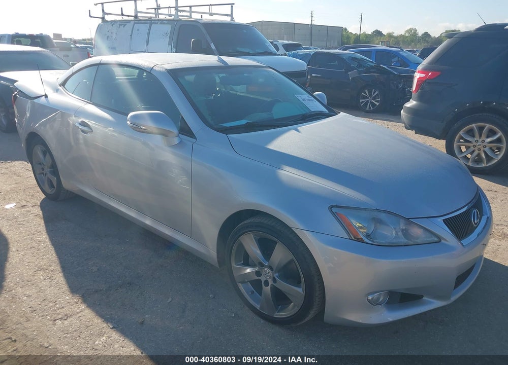 2010 LEXUS IS 250C VIN: JTHFF2C28A2511767