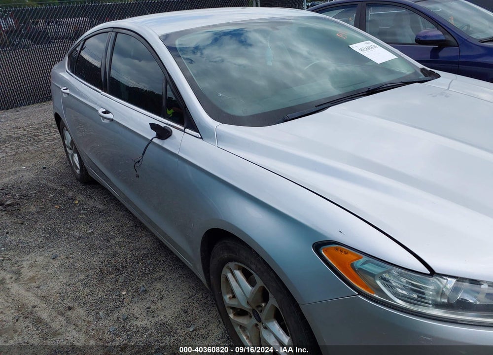2016 FORD FUSION SE VIN: 3FA6P0H73GR308366