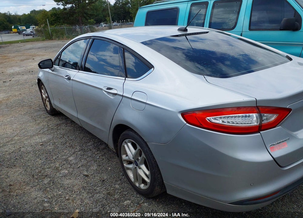 2016 FORD FUSION SE VIN: 3FA6P0H73GR308366