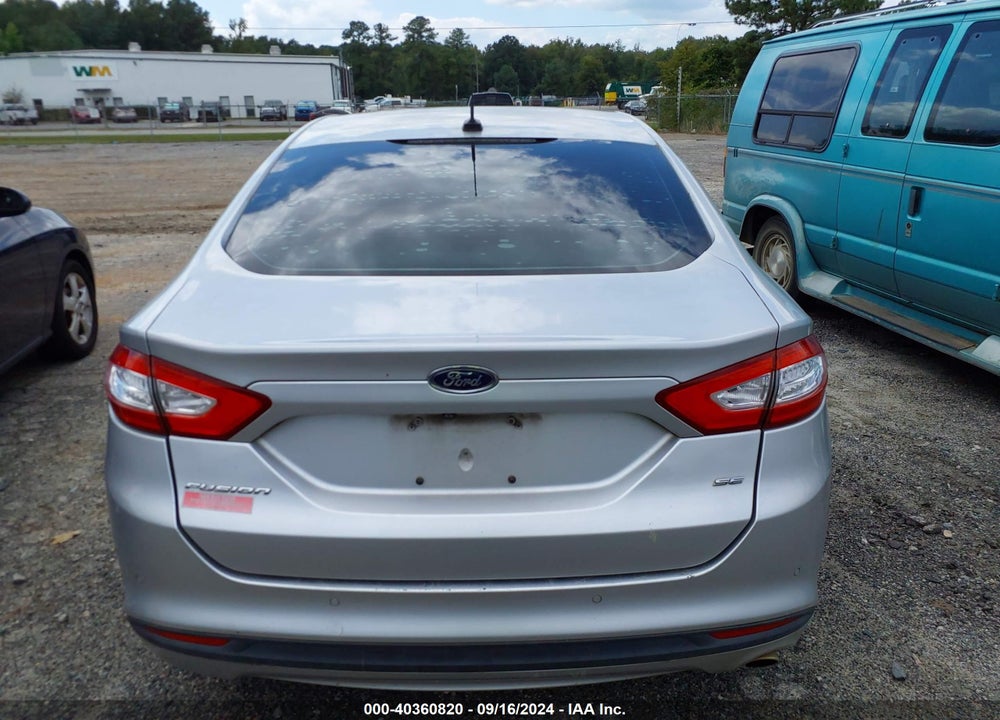 2016 FORD FUSION SE VIN: 3FA6P0H73GR308366