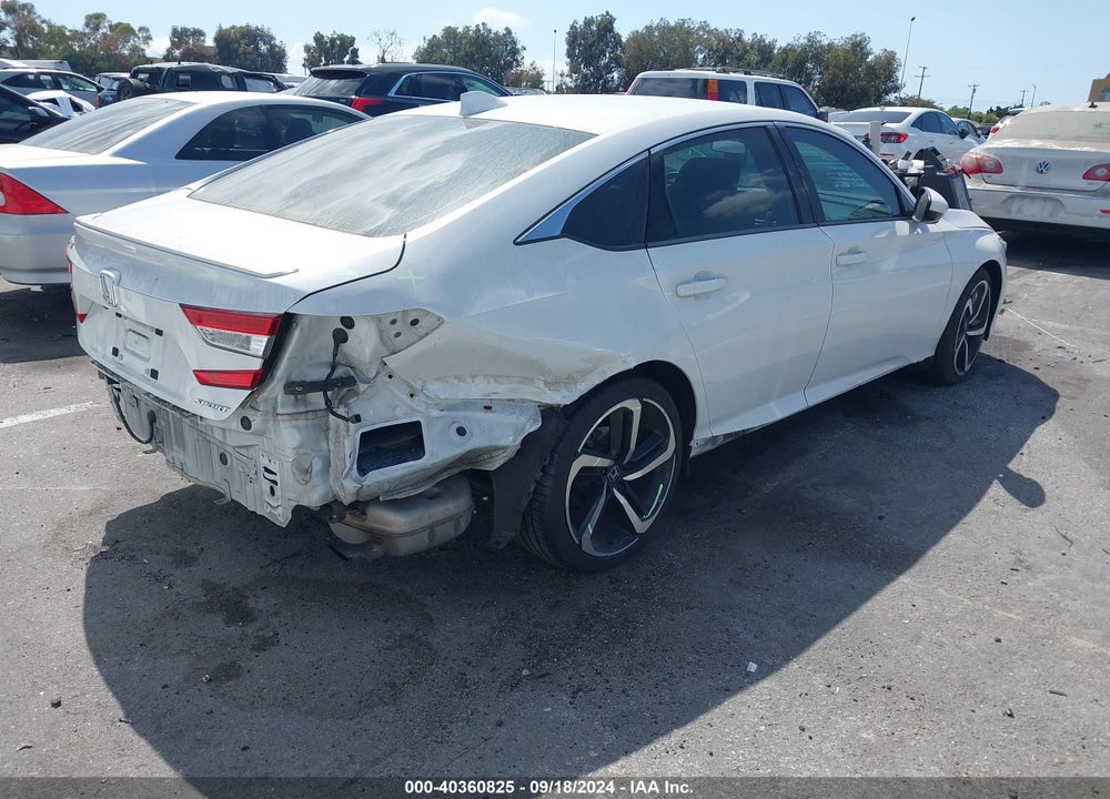 2018 HONDA ACCORD SPORT VIN: 1HGCV1F34JA060057