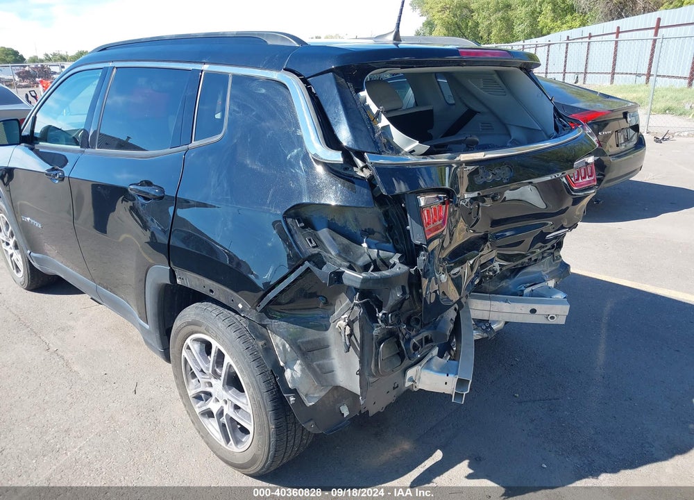 2019 JEEP COMPASS SUN AND WHEEL FWD VIN: 3C4NJCBB9KT655301