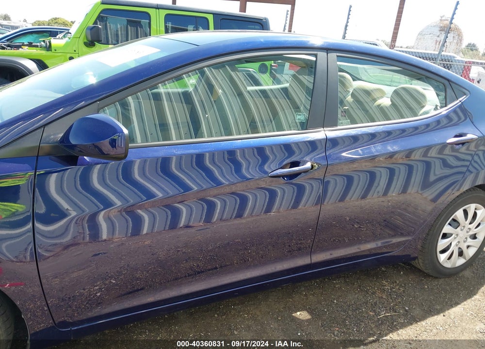 2013 HYUNDAI ELANTRA GLS VIN: 5NPDH4AE0DH171660
